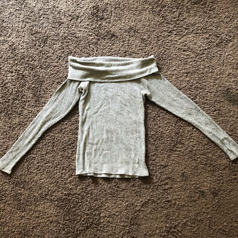 Express One Eleven Off Shoulder Long Sleeve